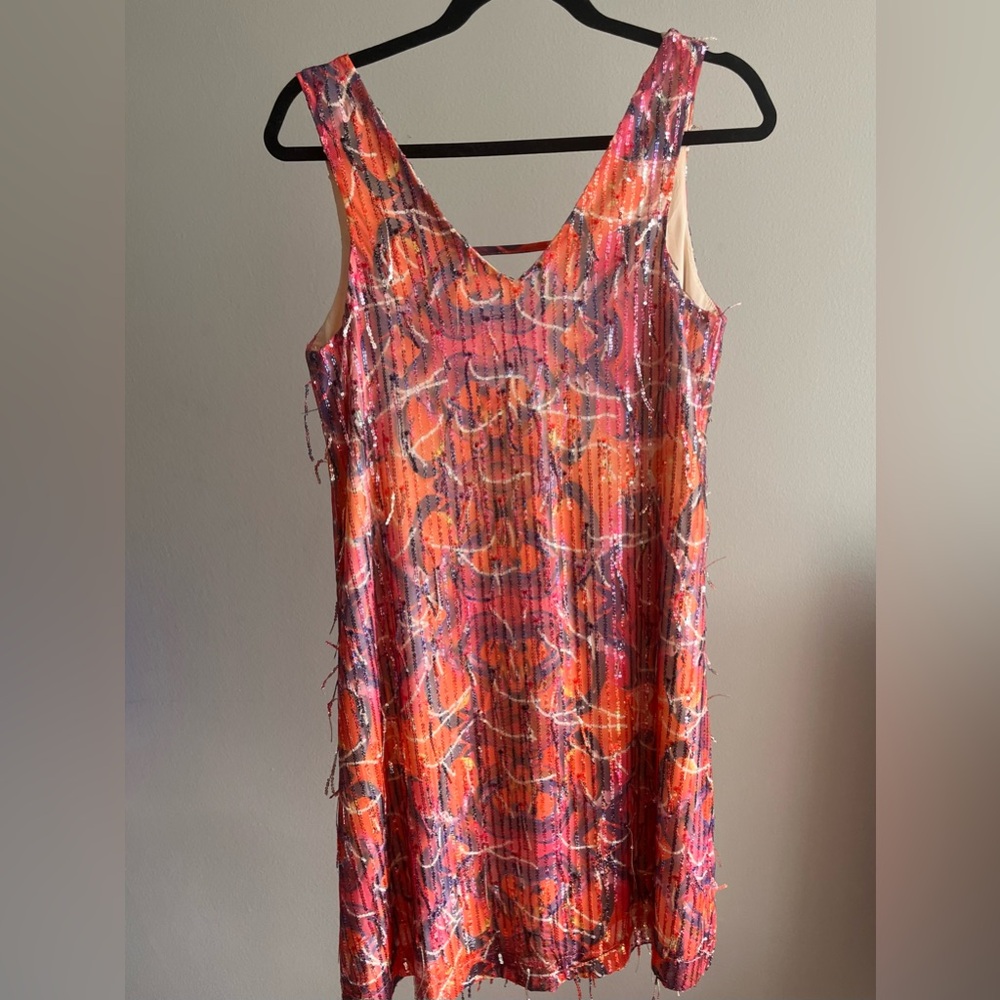 Lili Sidonio Vibrant Sequin Mini Dress